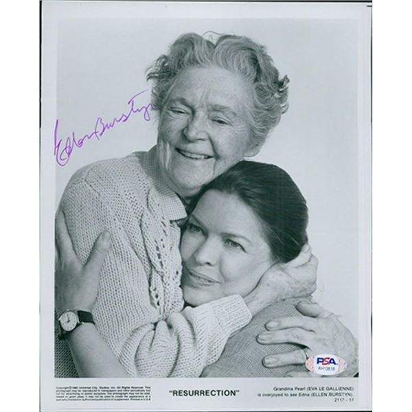 Resurrection Ellen Burstyn signed photo. PSA Authenticated