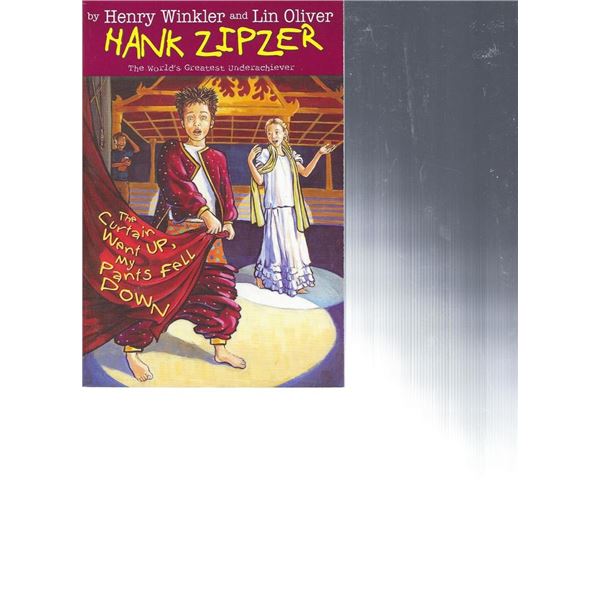 Henry Winkler signed children's book