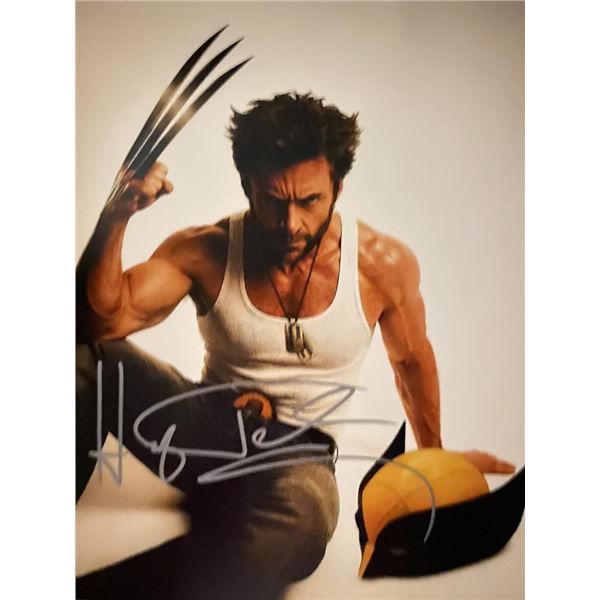 Wolverine Hugh Jackman signed photo