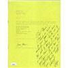 Image 1 : Adventures Of Superman Phyllis Coates Signed 8.5x11 Request Letter Page JSA Authenticated