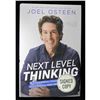 Image 3 : Televangelist Joel Osteen Signed Next Level Thinking 1st Edition Hardcover Book JSA Authentic