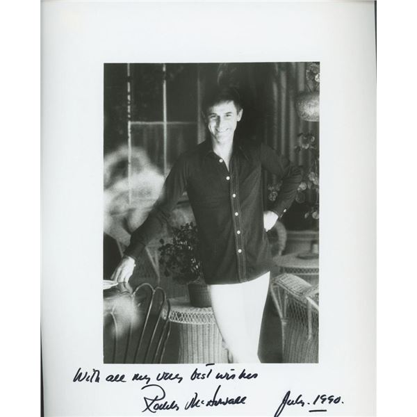 Rod McDowell signed photo. GFA Authenticated