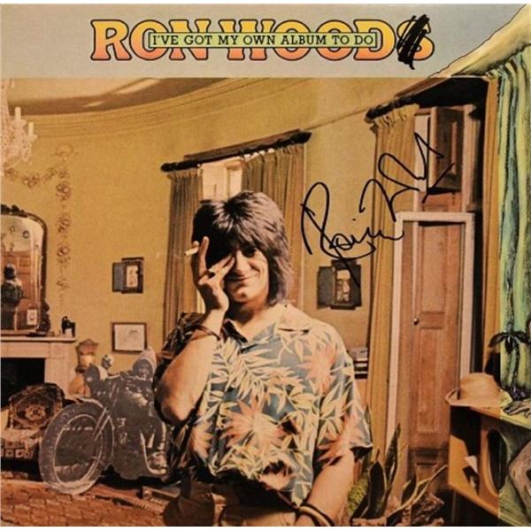 The Rolling Stones Ron Wood signed I've Got My Own Record Album To Do album