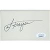 Image 1 : Joe Frazier Signed 3x5 Index Card