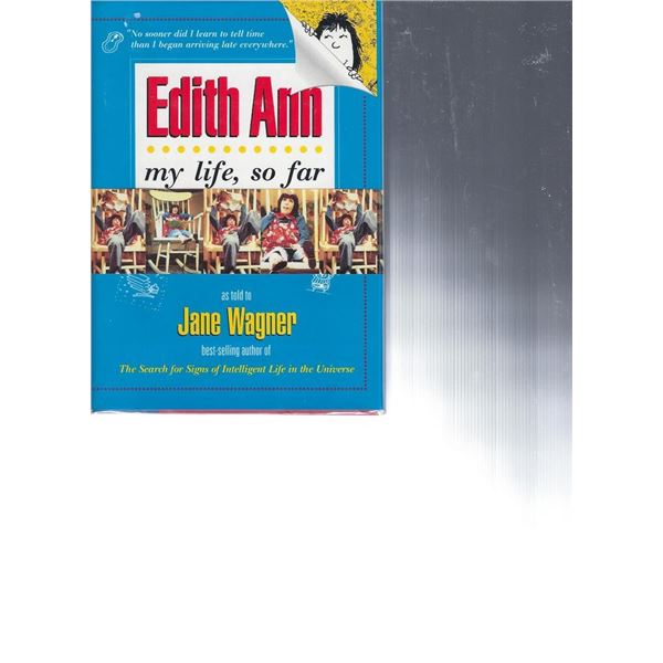 Edith Ann: My life, so far signed book