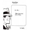 Image 1 : Dick Tracy Dick Locher Signed  8.5x11 Chicago Tribune Letterhead JSA Authenticated
