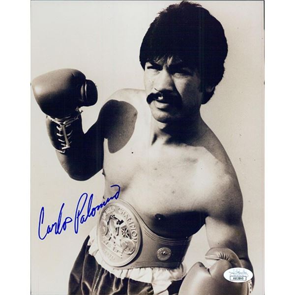 Carlos Palomino Signed 8x10 Glossy Photo