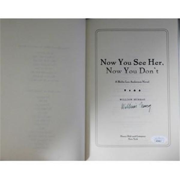 Now You See Her, Now You Don't  William Murray Signed 1st Ed Book JSA Authentic