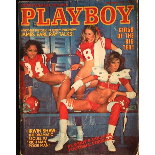 Playboy Magazine September 1977 Issue