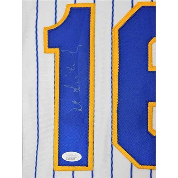 Milwaukee Brewers Pat Listach Signed Jersey