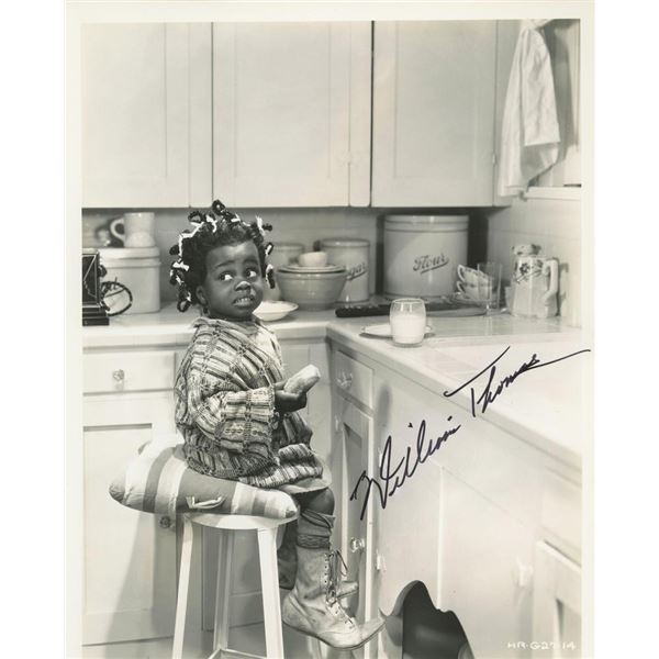 Little Rascals William Thomas signed photo
