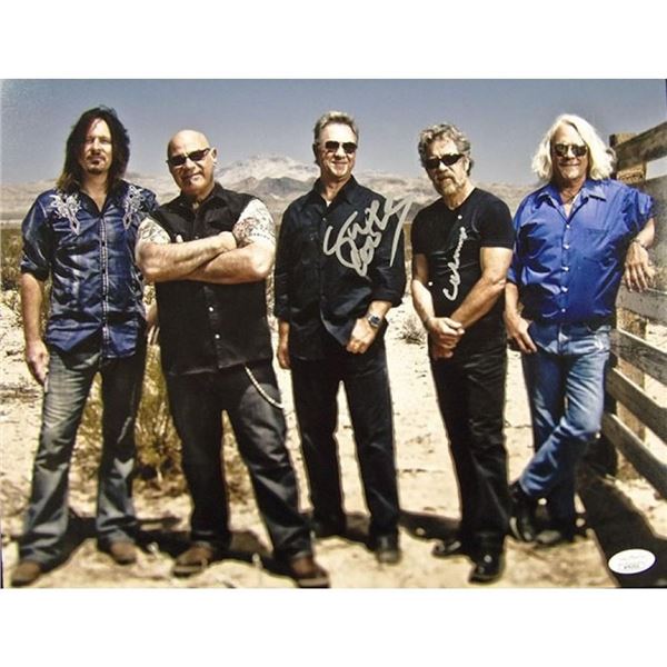 Creedence Clearwater Revival Doug Clifford and Stu Cook signed photo. JSA Authenticated