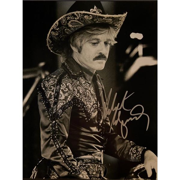 Robert Redford signed movie photo
