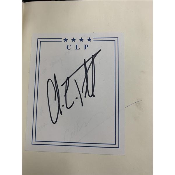 My American Journey Colin Powell signed book. GFA Authenticated