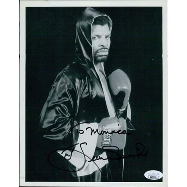 Leon Spinks Signed 8x10 Cardstock Photo