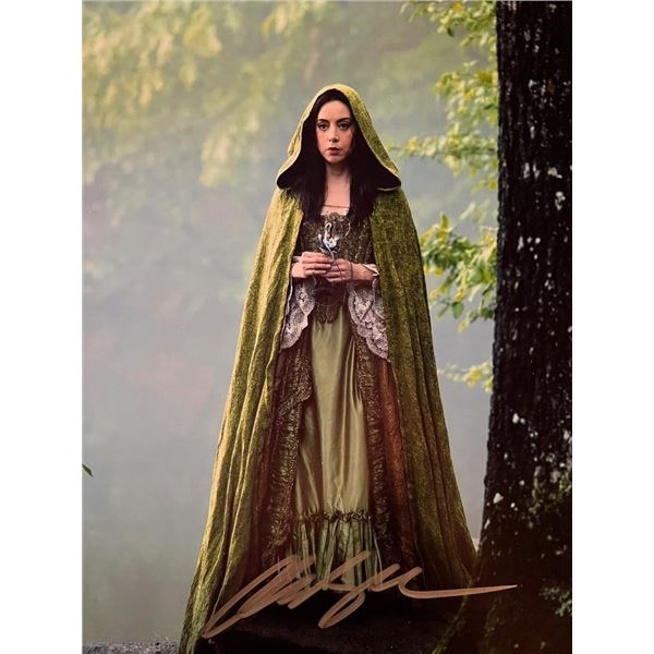 Marvel Agatha All Along Aubrey Plaza signed photo