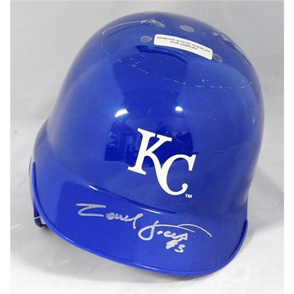 Kansas City Royals Carlos Febles  Signed Mini Helmet JSA Authenticated