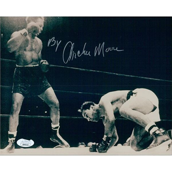Archie Moore Signed 8x10 Glossy Photo