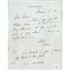 Image 1 : Rowan and Martins Laugh In Dick Martin  Signed Hand Written Letter Note JSA Authenticated