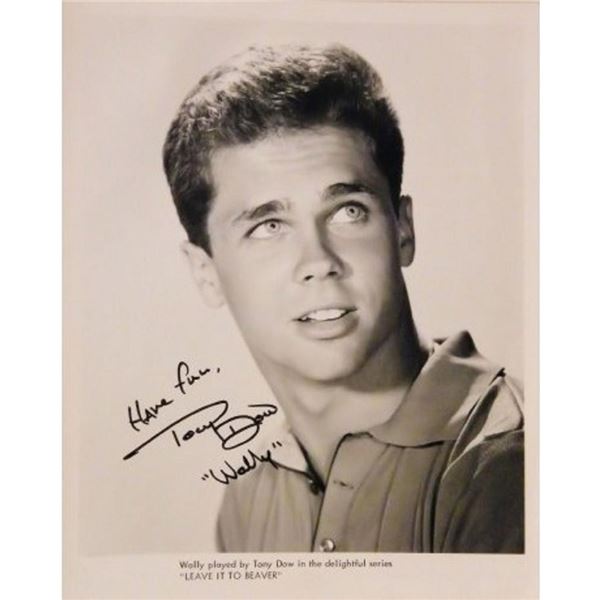 Leave It To Beaver Tony Dow signed promo photo