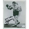 Image 1 : Max Schmeling Signed 8x10 Glossy Photo Damage