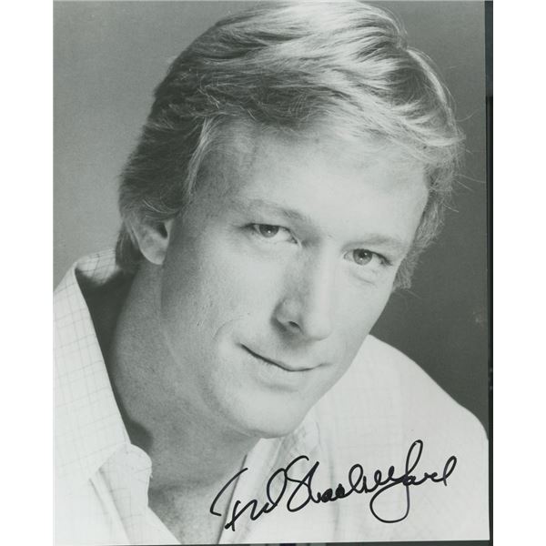Dallas Ted Shackelford signed photo