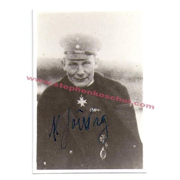 Nazi High Command Hermann Goering Signed Photograph