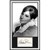 Image 2 : Barbra Streisand Autographed Signature Card â€” Framed Display