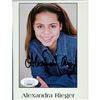 Image 1 : Alexandra Rieger signed photo. JSA Authenticated