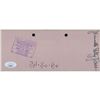 Image 1 : Oil Tycoon Jean J Paul Getty Signed Pink Cancelled Check JSA Authenticated