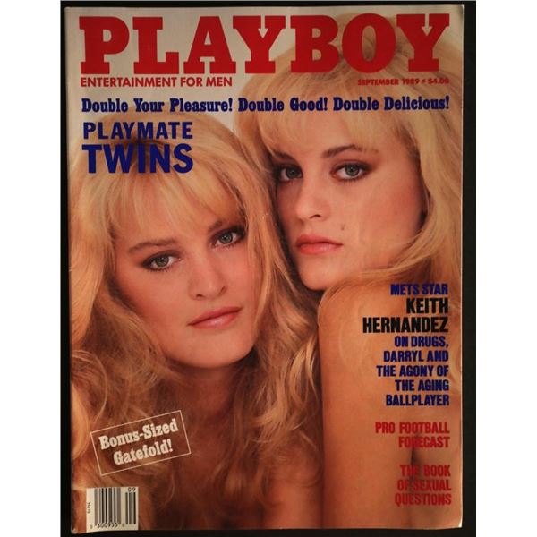 Playboy Magazine September 1989 Issue
