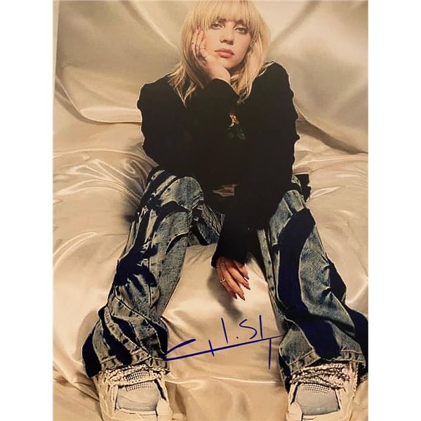 Billie Eilish signed photo