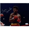 Image 1 : Leon Spinks Signed 8x10 Glossy Photo
