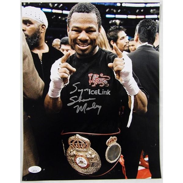 Sugar Shane Mosley Signed 11x14 Matte Photo