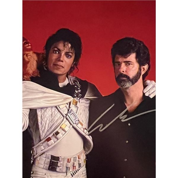 Filmmaker George Lucas signed photo