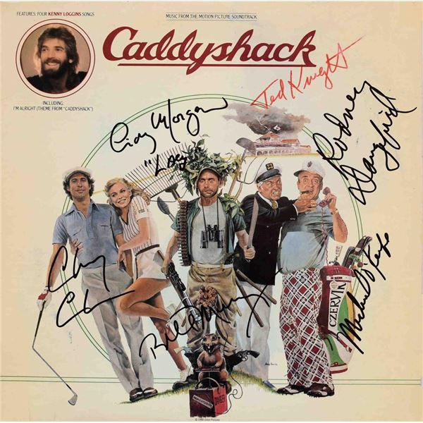 Caddyshack signed Motion Picture Soundtrack album