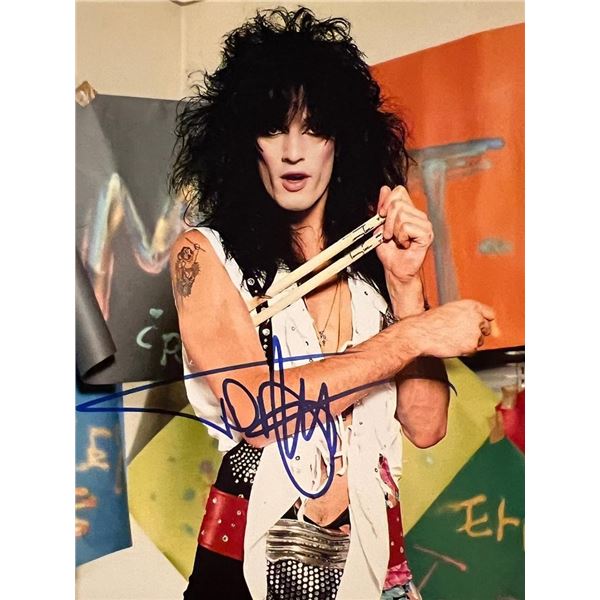 Motley Crue Tommy Lee signed photo