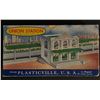 Image 2 : Plasticville U.S.A. Union Station model kit circa 1956