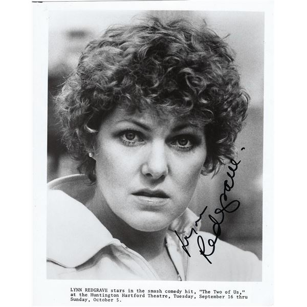 The Two of Us Lynn Redgrave signed photo