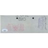Image 1 : Oil Tycoon Jean J Paul Getty Signed Tan Cancelled Check JSA Authenticated