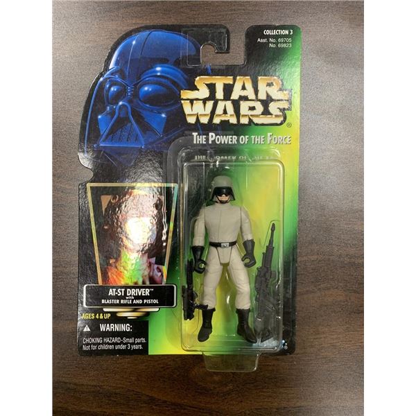 Star Wars unsigned AT-ST Driver action figure