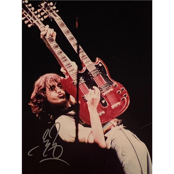 Led Zeppelin Jimmy Page signed photo