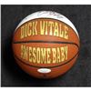 Image 1 : Dick Vitale Signed The Rock Awesome Baby Mini 5" Basketball JSA Authenticated