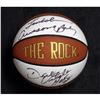 Image 3 : Dick Vitale Signed The Rock Awesome Baby Mini 5" Basketball JSA Authenticated
