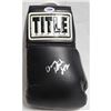 Image 3 : Danny Little Red Lopez Signed Black Title Boxing Glove