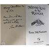 Image 1 : Henry Lunt & The Ranger Tom McNamara Signed  1st Hardcover Book JSA Authenticated