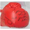 Image 2 : George Chuvalo Signed Red Everlast Boxing Glove