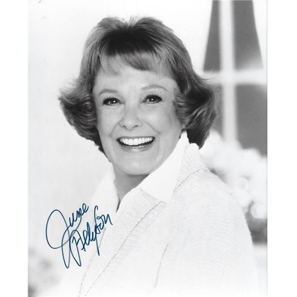 Two Girls and a Sailors June Allyson signed photo