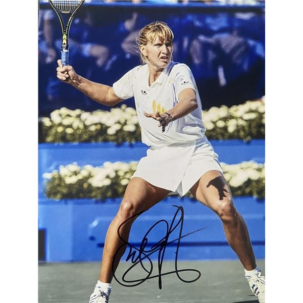 Tennis legend Steffi Graf signed photo