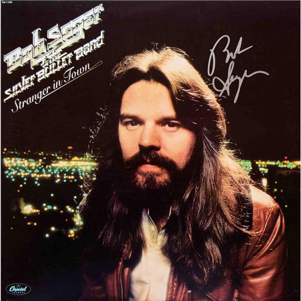 Bob Seger Stranger In Town  Signed Album